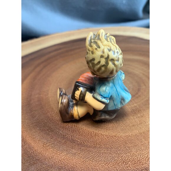 Vintage 1982 Goebel Hummel Boy with Accordion 2.5" Figurine TMK-6 - Picture 5 of 10